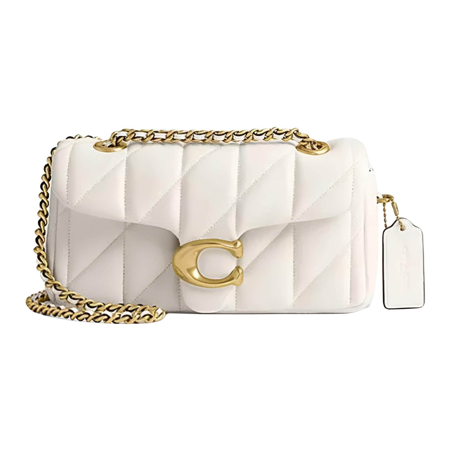 Сумка женская Coach Tabby 20 Chalk - Boxette Shop