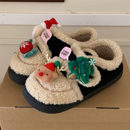 Тапочки детские Fuxi Santa Claus