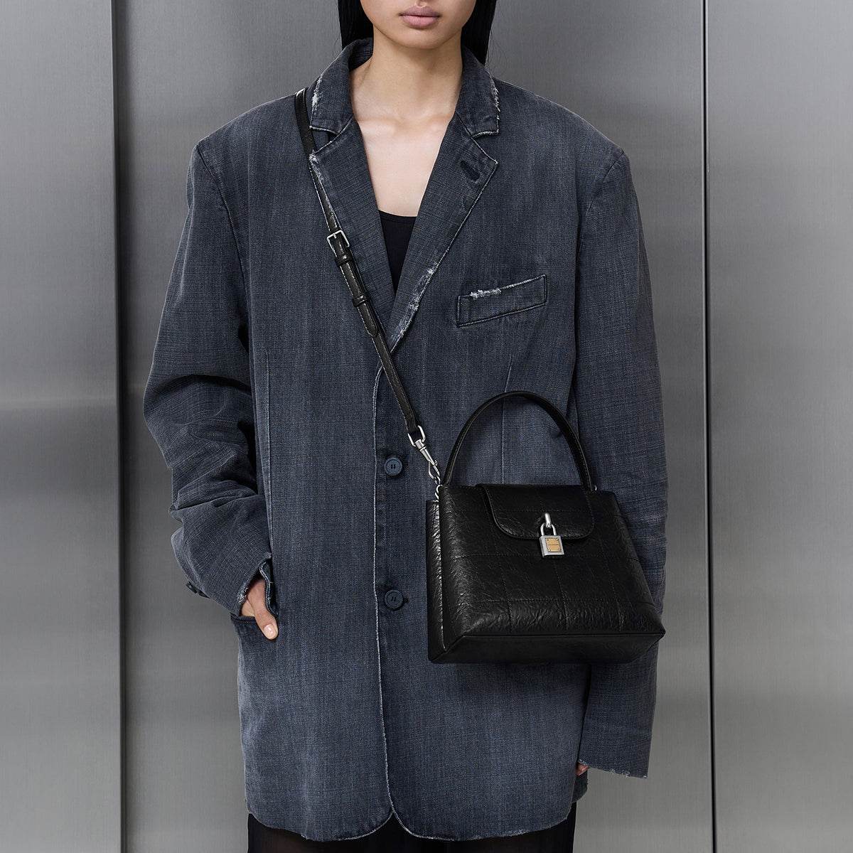 Сумка женская Charles&Keith Wedding Collection Classic Quilted Check - Boxette Shop