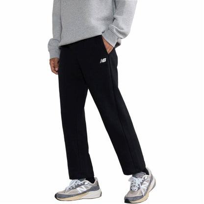 New Balance Simple Match Bog'li kamar bo'shashgan tekis kundalik shim Erkaklar Qora