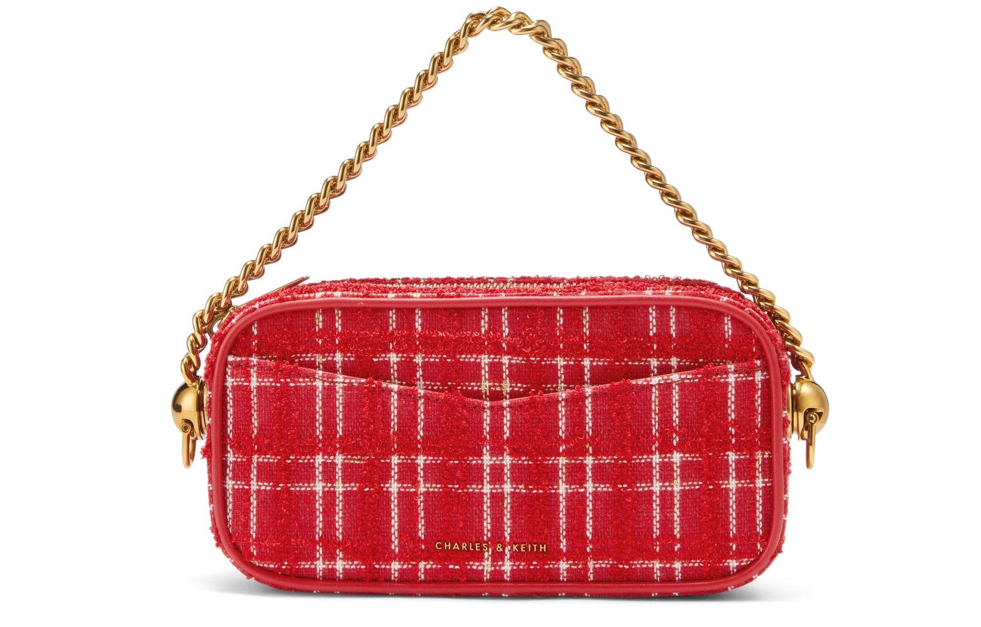 Сумка женская Charles&Keith Zip Hundred Models Square - Boxette Shop