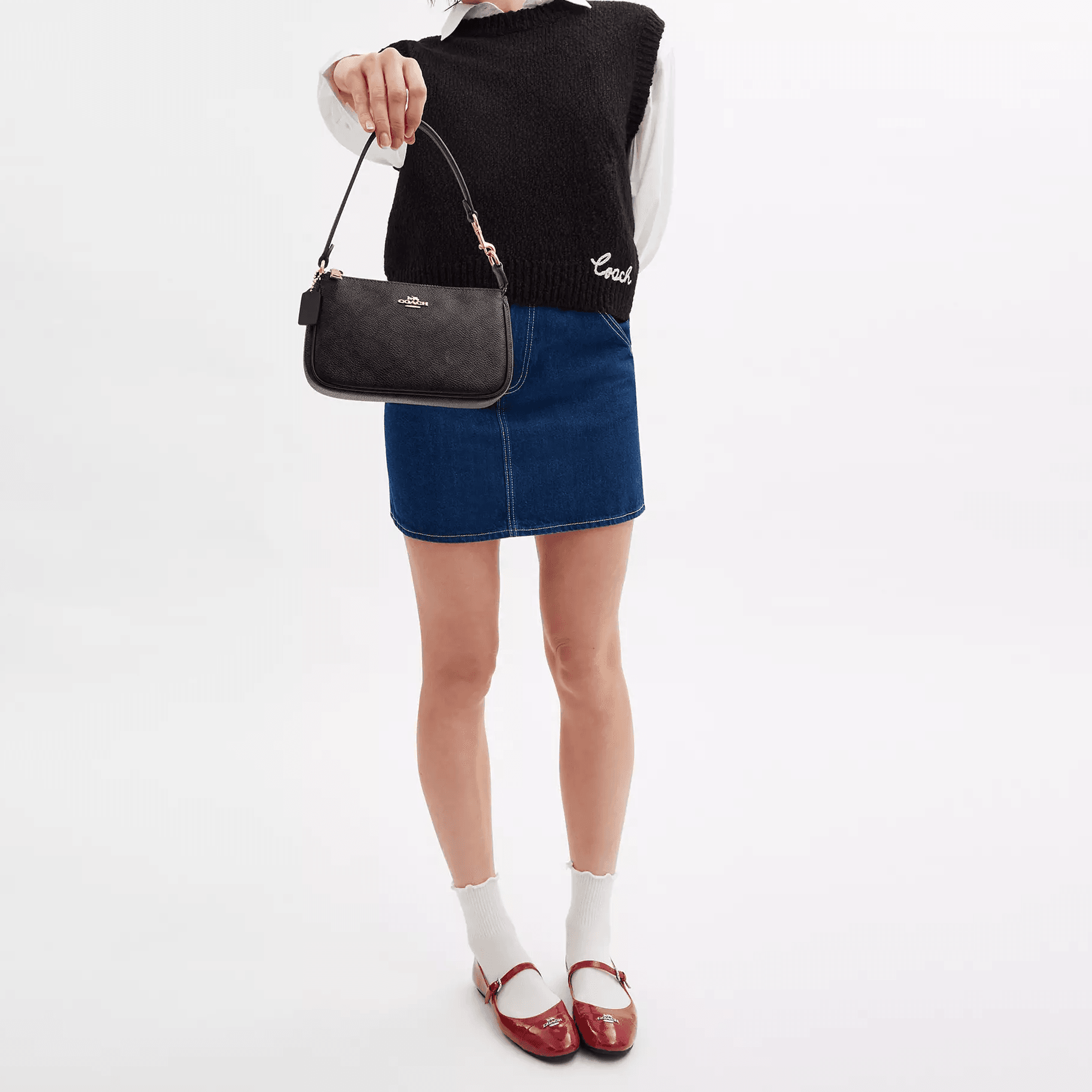 Сумка женская Coach Nolita 19 Vintage Classic Old Flower - Boxette Shop