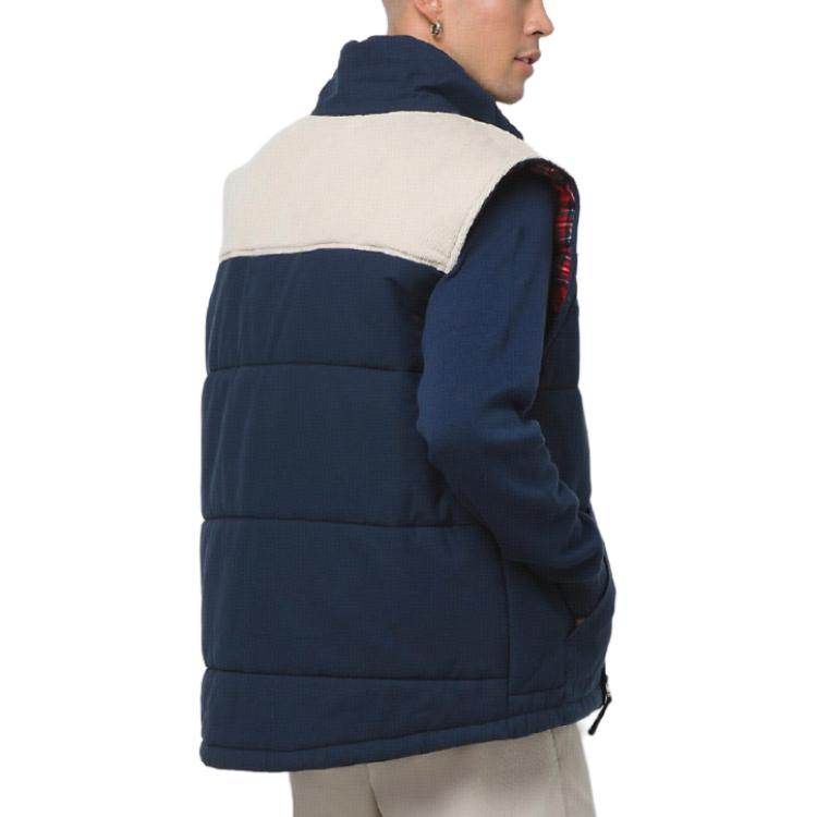 Жилет мужской Vans patchwork lapel logo - Boxette Shop