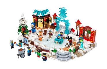 Конструктор LEGO Новогодняя коллекция: Ледяные здания (80109) - Boxette Shop