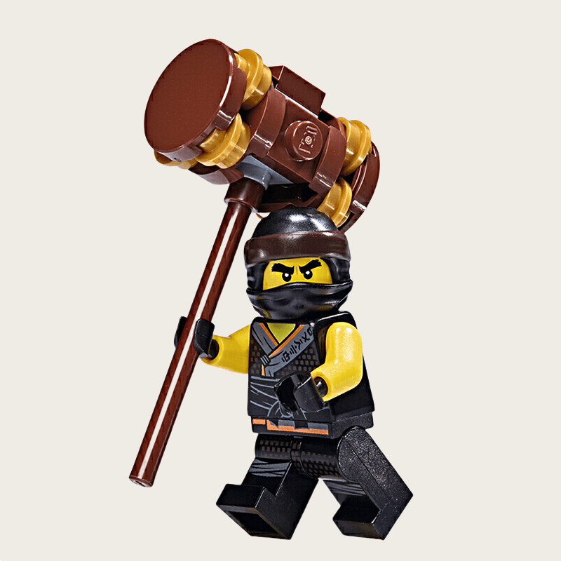 Фигурка LEGO Bubble Ninja Series Cole - Boxette Shop