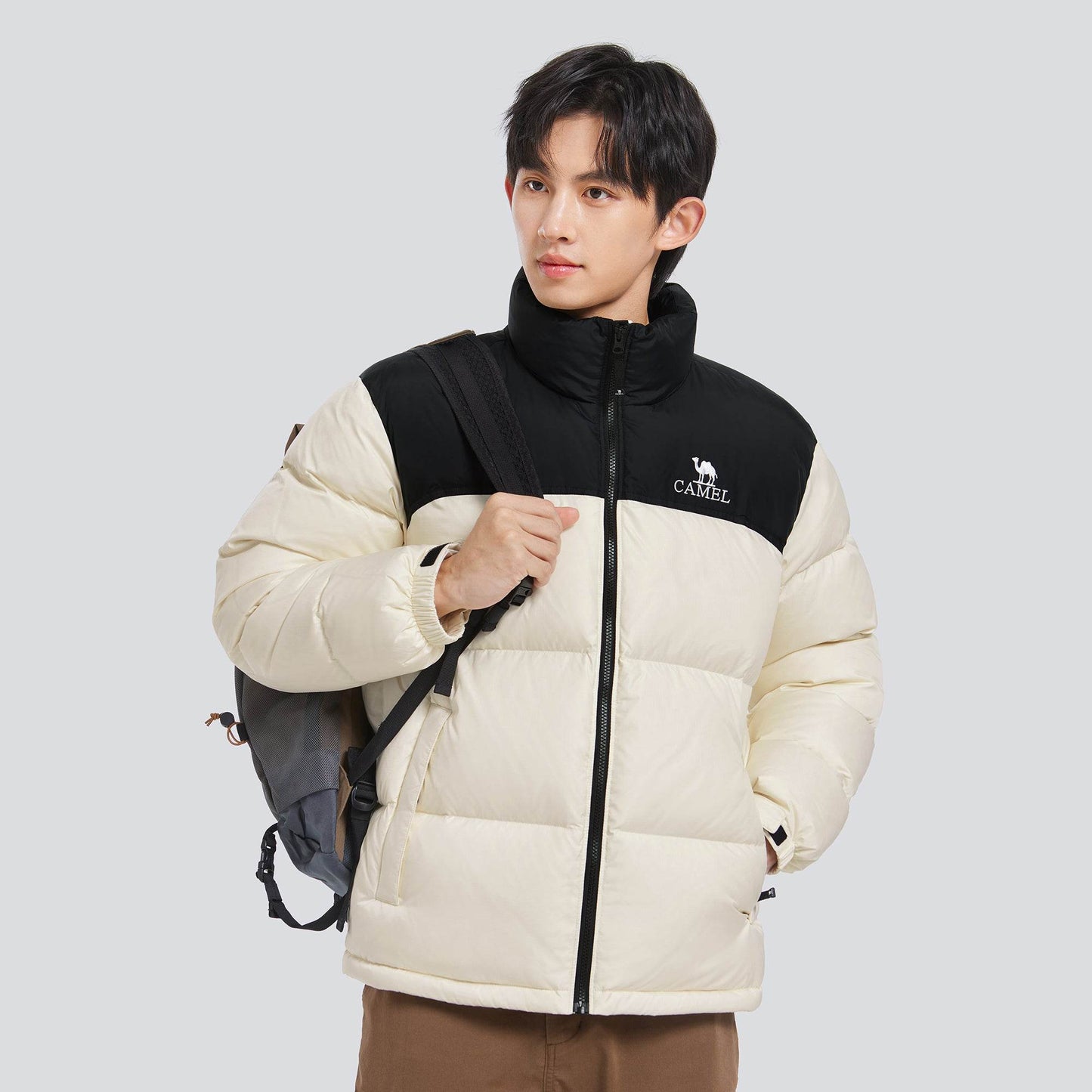 Пуховик мужской Camel Snow - Boxette Shop