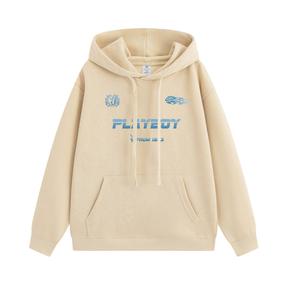 Erkaklar uchun Playboy kapshonli ko'ylagi