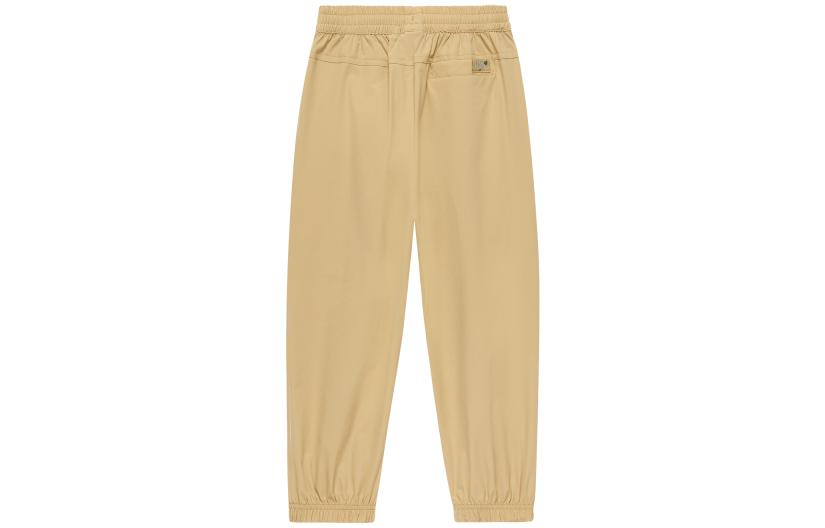 New Balance bolalar trikotaj kozoklari logotipli va cho'zilgan astarli xaki uzunlikdagi