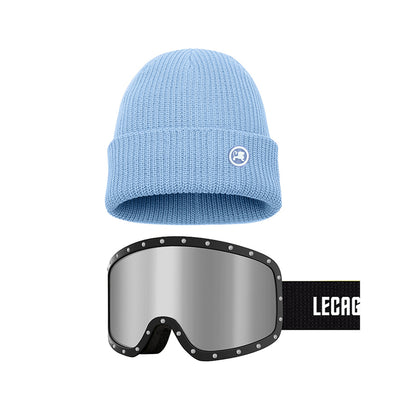 Горнолыжный очки и шапка LECAGE