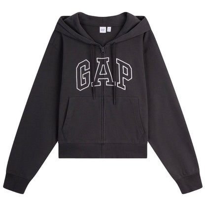 Gap классический вышивка логотип толстовка с капюшоном повседневная куртка толстовка женская - Boxette Shop