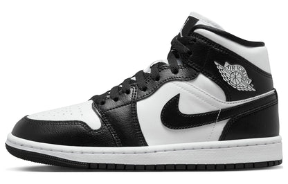 Jordan Air Jordan 1 Mid "Qora oq Panda" krossovkalari