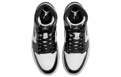 Jordan Air Jordan 1 Mid "Qora oq Panda" krossovkalari