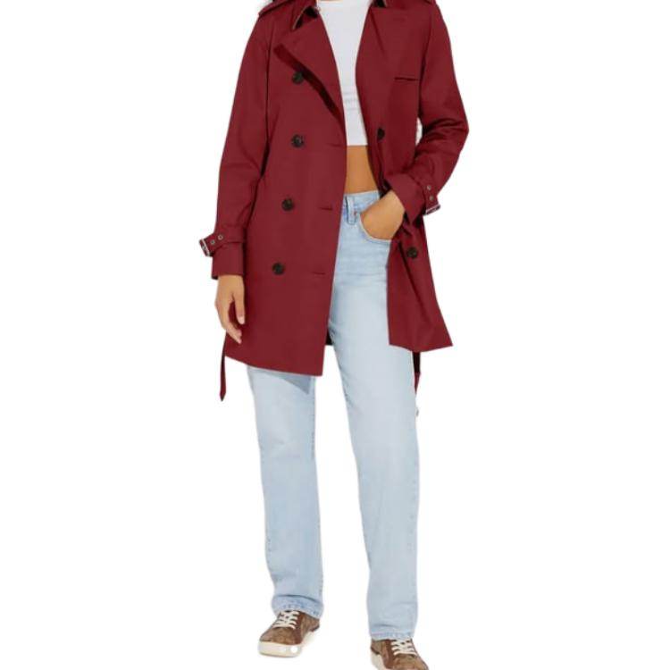 Тренч женский Coach Solid Mid - Boxette Shop