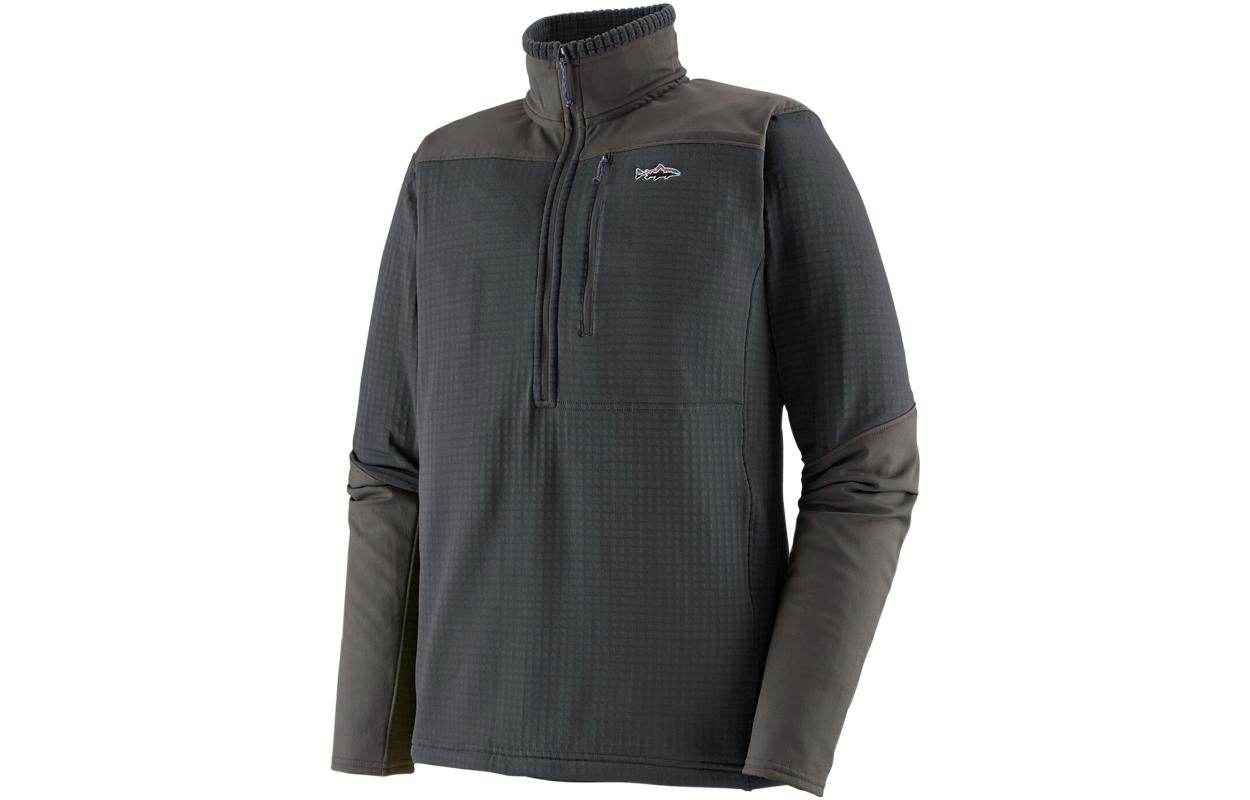 Свитшот мужской Patagonia R1 Fitz Roy Half Zip - Boxette Shop