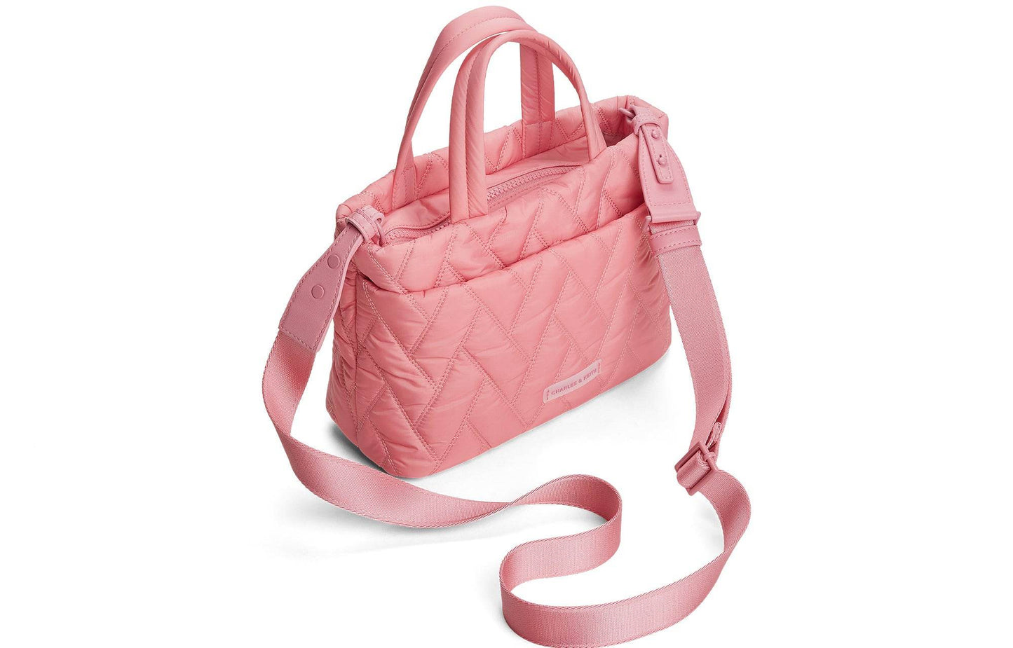 Сумка женская Charles&Keith Diamond Cloud Nylon Quilted Fabric - Boxette Shop