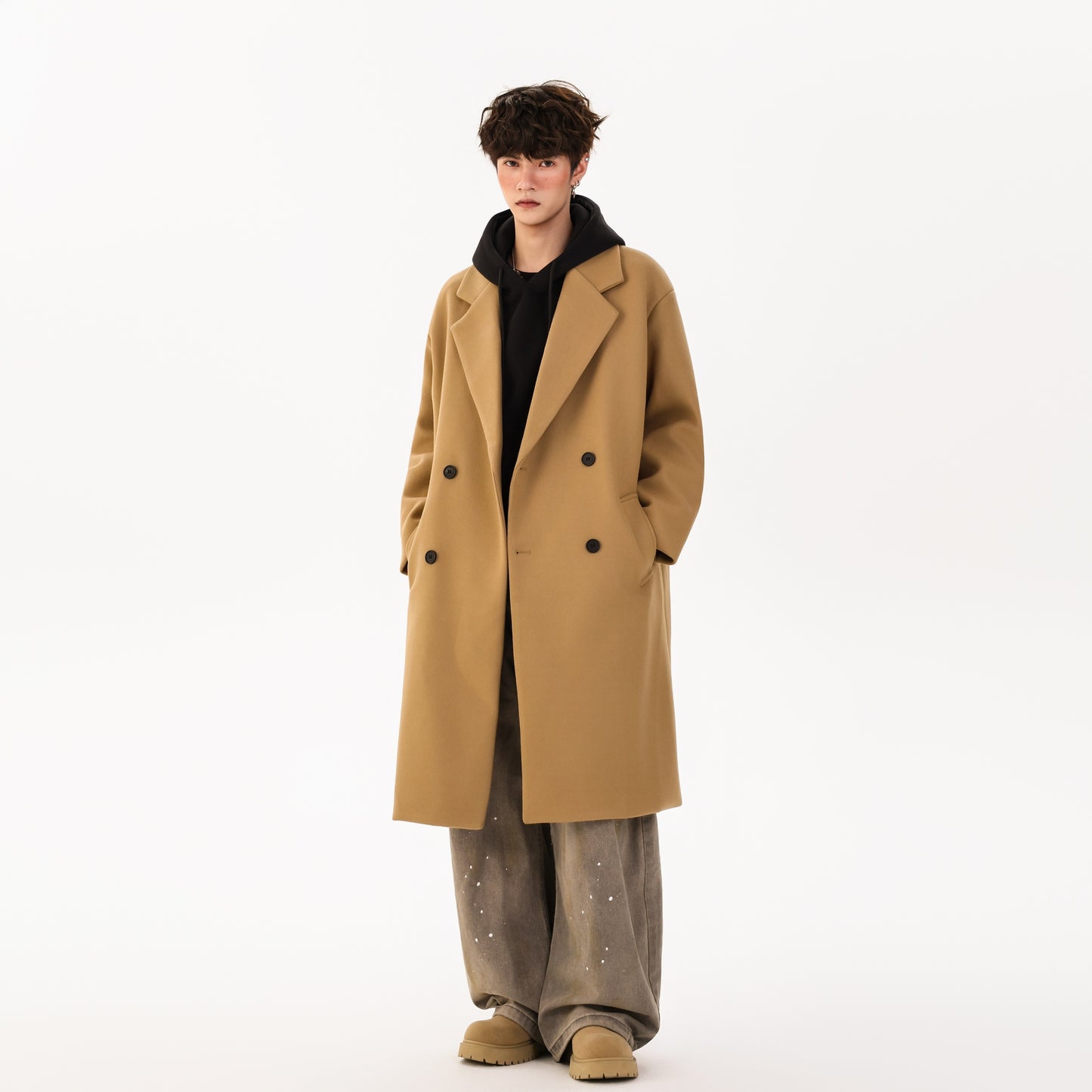 YK&amp;YB erkaklar paltosi