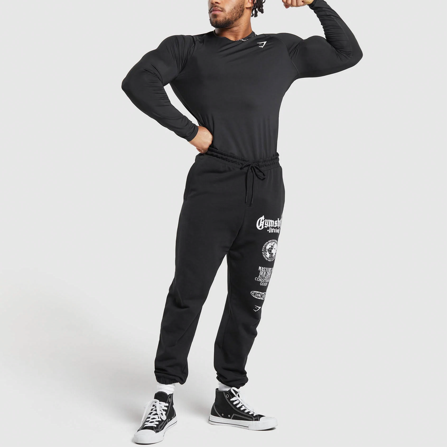 Лонгслив мужской Gymshark FW24 Element Baselayer