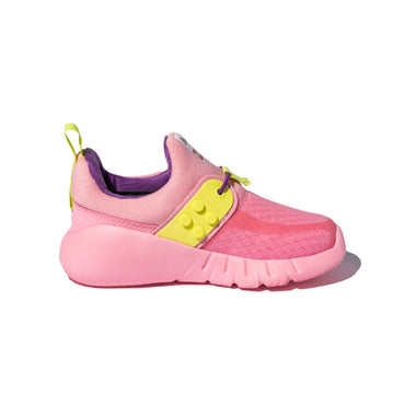 Adidas rapida удобные и универсальные противоскользящие кроссовки с низкой подошвой для младенцев и детей розового цвета