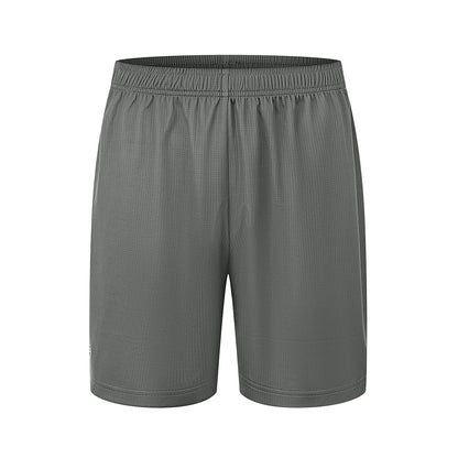 Under armour quick dry breathable knit solid elastic waist athletic shorts unisex grey