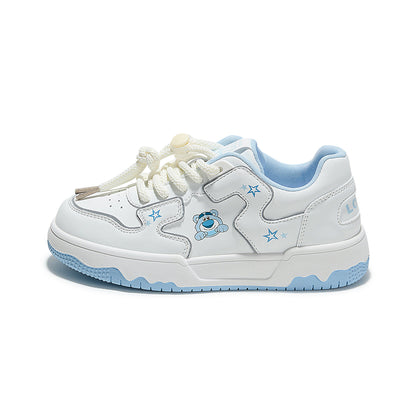 Disney Strawberry Bear bolalar uchun past ko'ylagi krossovkalari