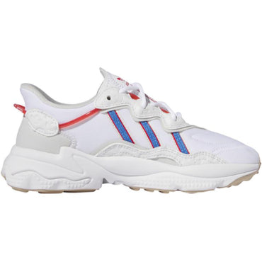 Adidas originals ozweego удобные универсальные нескользящие износостойкие низкопробные детские повседневные туфли белые красные подростковые