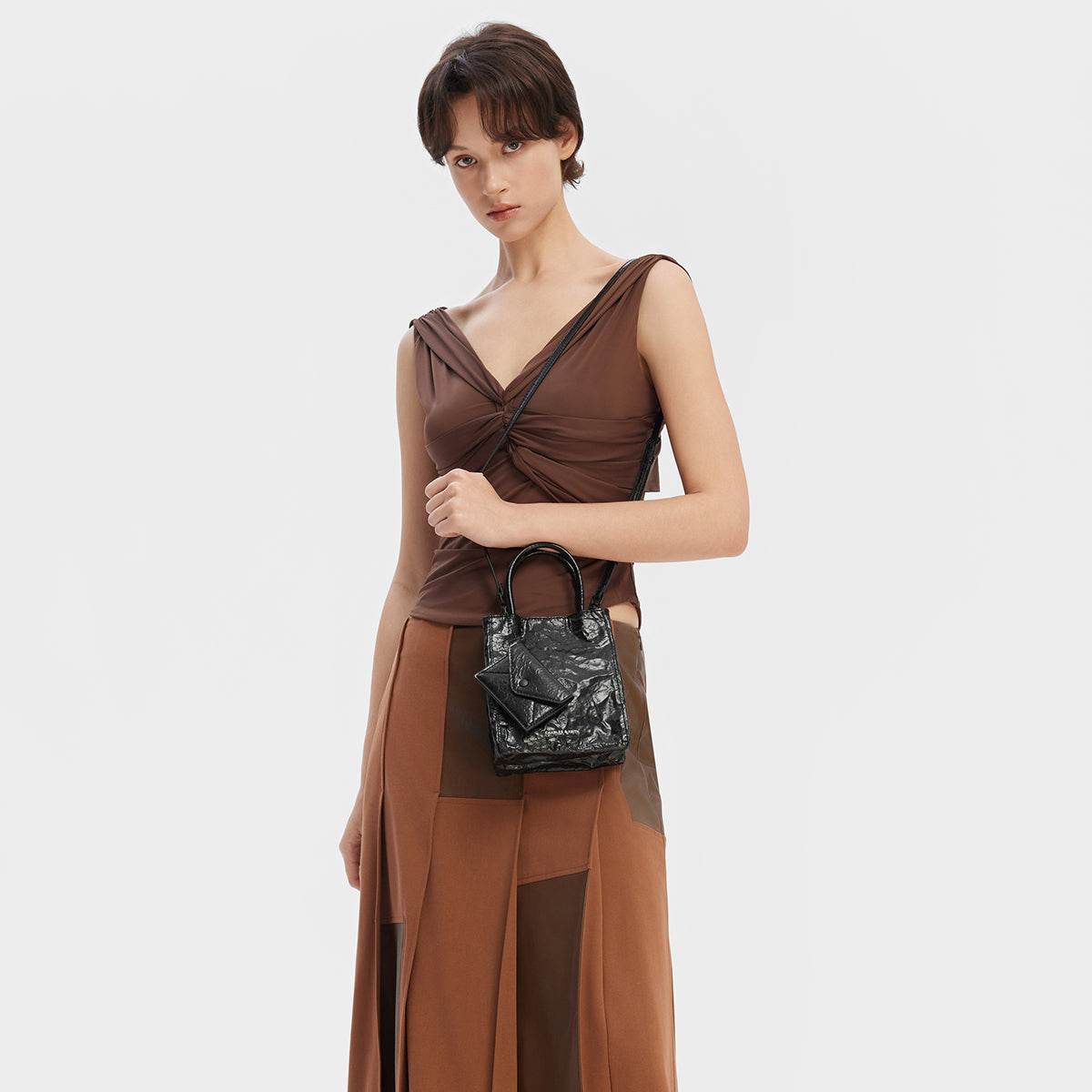 Сумка женская Charles&Keith Ck Pu - Boxette Shop