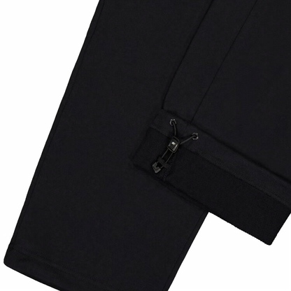 New Balans ss25 brendi logotipi bosma kundalik qulaylikdagi trikotaj sport shimlari qora erkaklar uchun