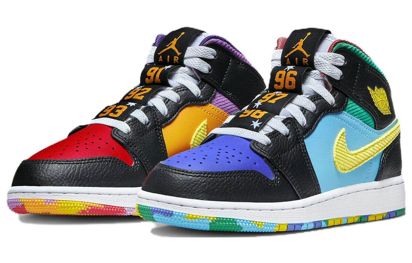 Кроссовки подростковые Air Jordan 1 Mid - Boxette Shop