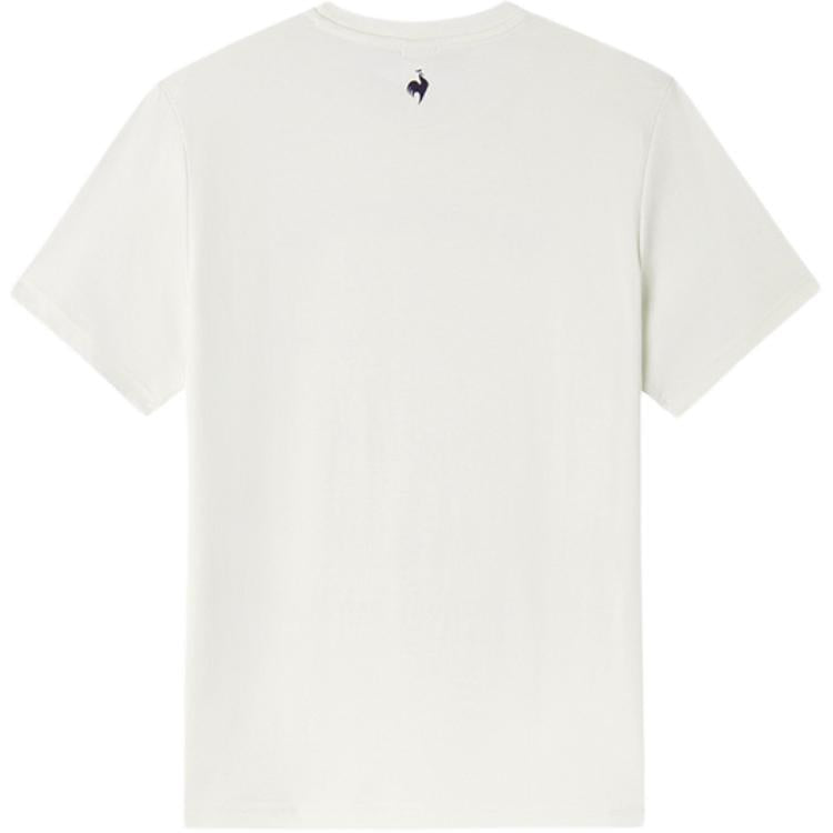 Le coq le coq sportif ss24 Fransuz xo'rozi harflari bosma universal sport qisqa yengli erkaklar futbolkasi