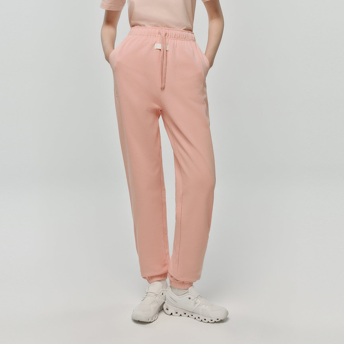 Teenie weenie casual kollej uslubidagi dizaynerlar uchun chizilgan trikotaj ayollar sport shimlari