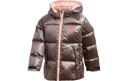 Куртка для девочек Adidas Down Brand Logo Printed Zip - Boxette Shop