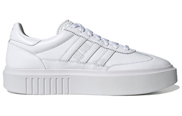 Adidas originals super sleek 72 синтетическая кожа противоскользящие и износостойкие бордшорты с низким верхом женские белые