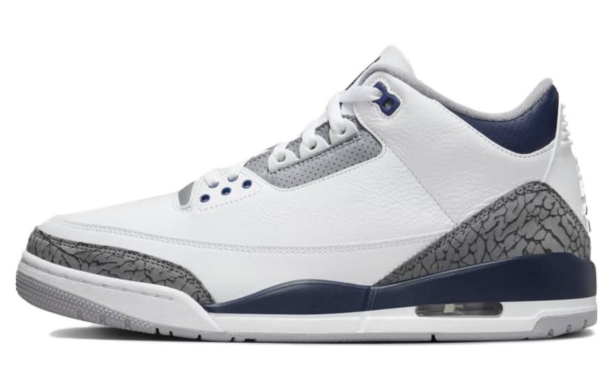 Кроссовки Air Jordan 3 Midnight Navy