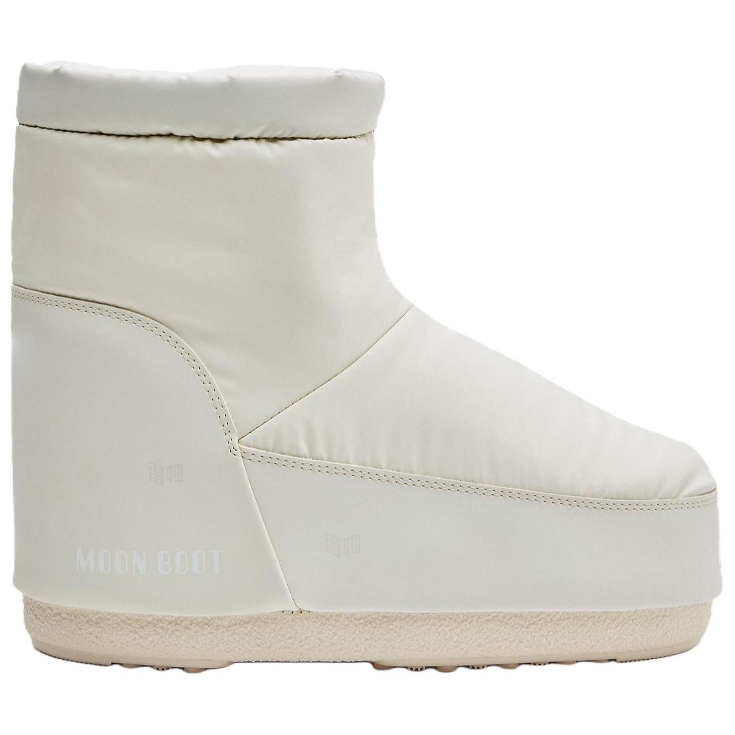 Moon boot теплый полиэстер casual удобный комфорт короткие снежные сапоги унисекс белый