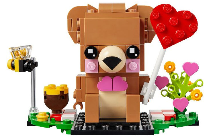 LEGO Brickheadz o'yinchoq ayiqni yaxshi ko'radi (40379)