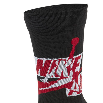 Iordaniya aşınmaya bardoshli nafas oladigan yumshoq sport basketboli sonlari baland paypoqlari umumiy maqsadli uniseks qora juftlik