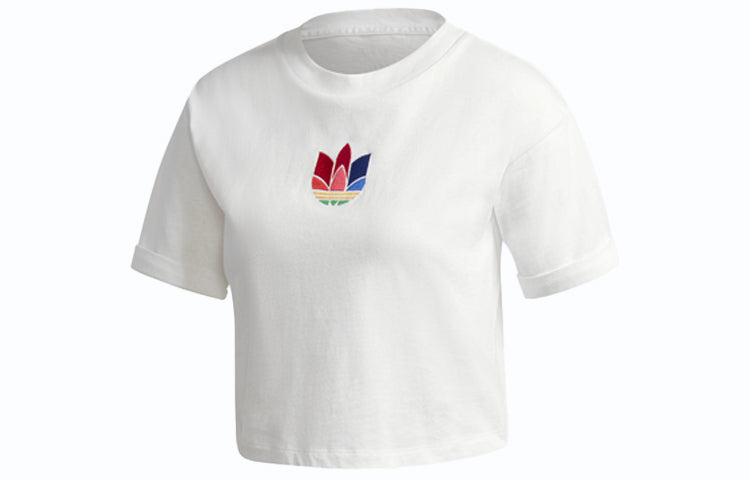Adidas x Originals Crop Top ayollar futbolkasi