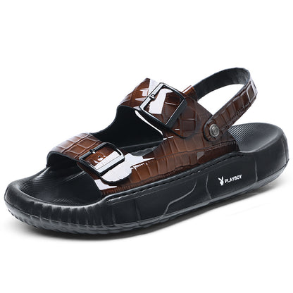 Erkaklar uchun Playboy plyaj sandallari