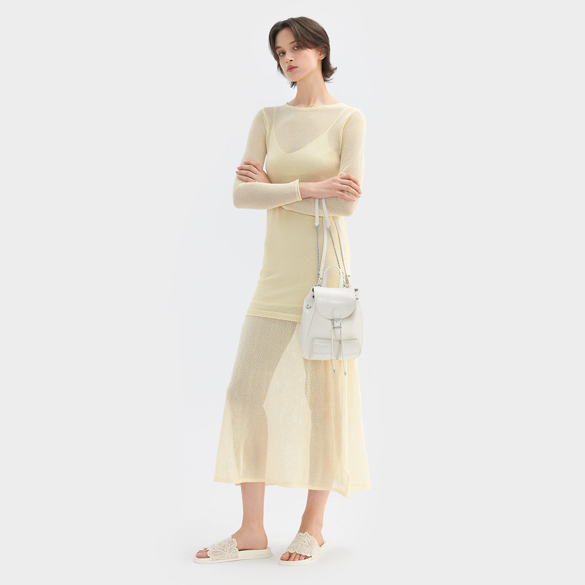 Шлёпанцы женские Charles&Keith ck