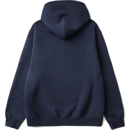 Carhartt wip klassik pullover logotipi erta kuz harfli kashtado'zlik logotipi katta cho'ntak bo'shashgan qalpoqli uzun yengli erkaklar sviteri