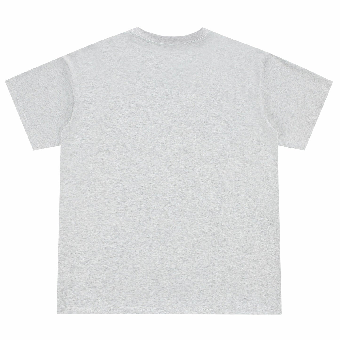 Paddy Julia bir xil rangdagi asosiy dekonstruksiya qilingan birlashma dizayn hissi yelkali bo'sh ko'p qirrali oddiy shamol qutisi versiyasi pastki qismdagi kalta yengli futbolka erkaklar va ayollar bir xil modellar