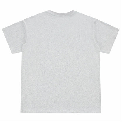 Paddy Julia bir xil rangdagi asosiy dekonstruksiya qilingan birlashma dizayn hissi yelkali bo'sh ko'p qirrali oddiy shamol qutisi versiyasi pastki qismdagi kalta yengli futbolka erkaklar va ayollar bir xil modellar