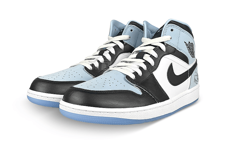 Кроссовки мужские Jordan air mid ocean - Boxette Shop