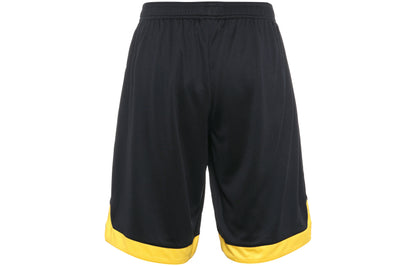 Спортивные трикотажные баскетбольные шорты under armour colour block унисекс черные
