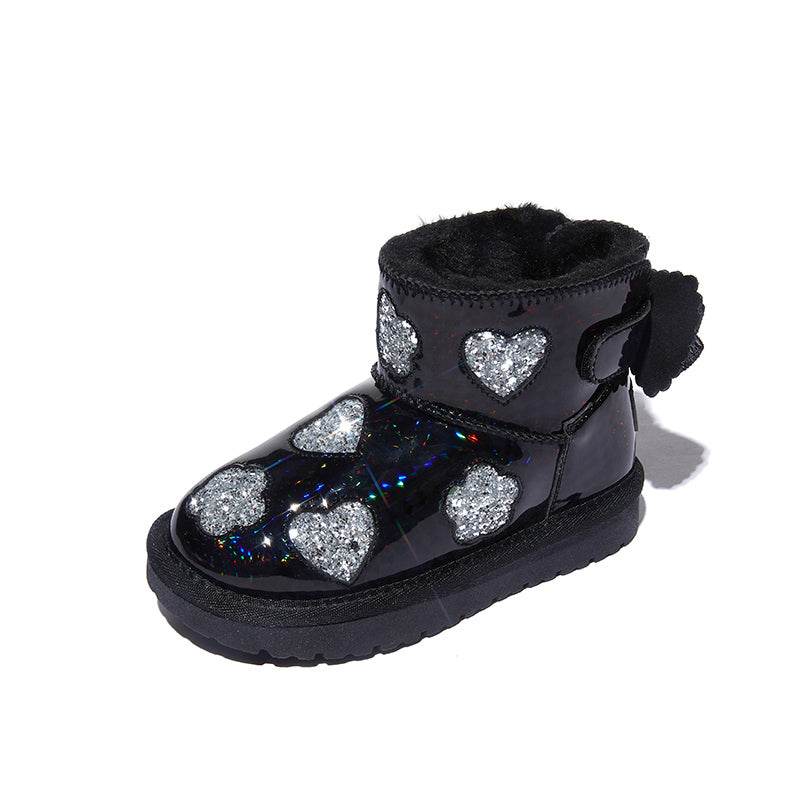 Ботинки детские Snoffy Padded Glitter Love Wear-resistant Anti-slip - Boxette Shop