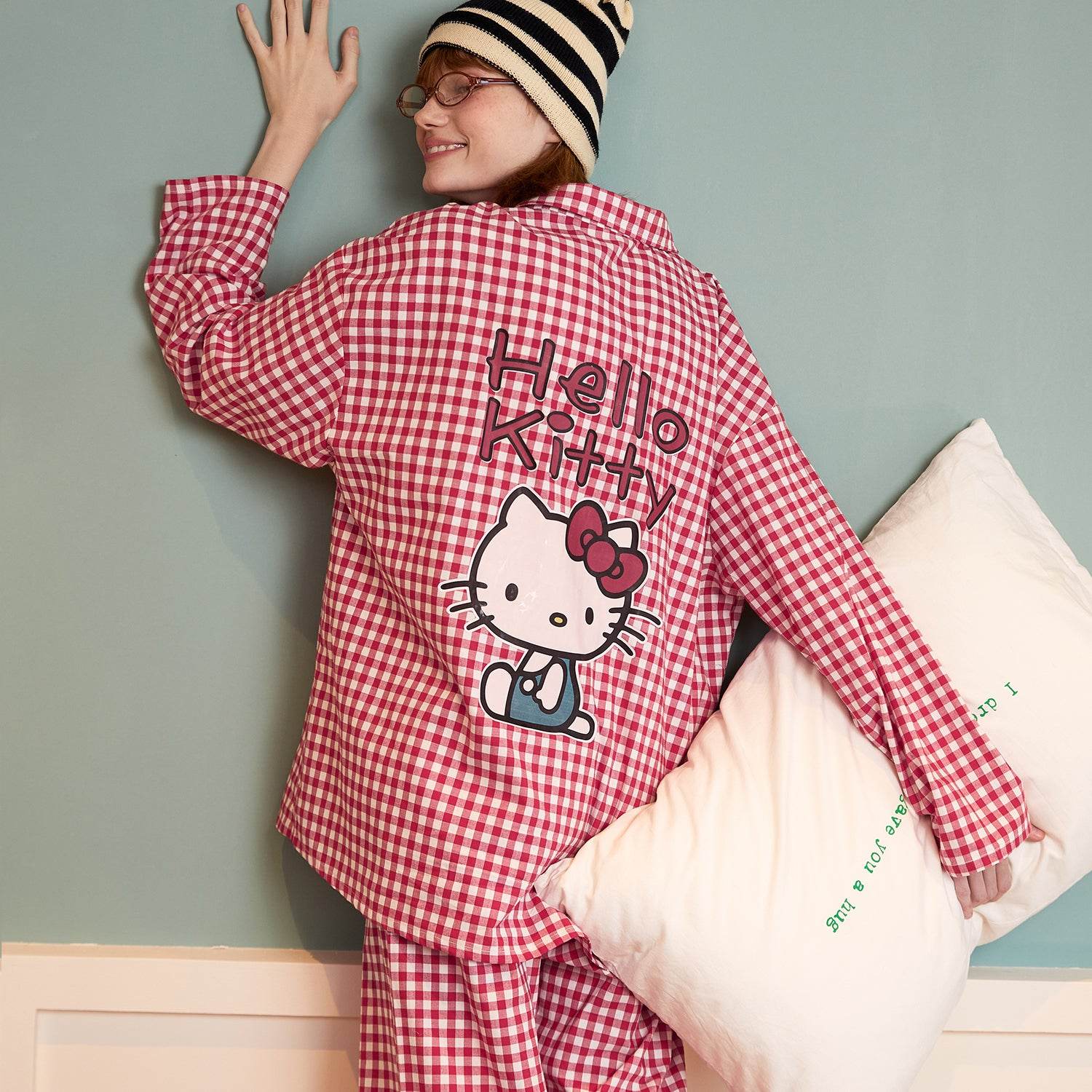 Пижамный комплект женский Gukoo x Hello Kitty - Boxette Shop