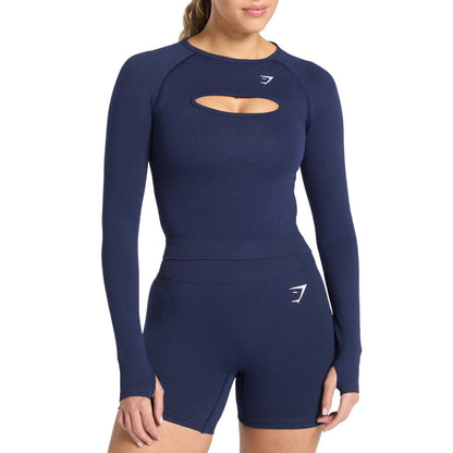 Лонгслив спортивный женский Gymshark Vital Series