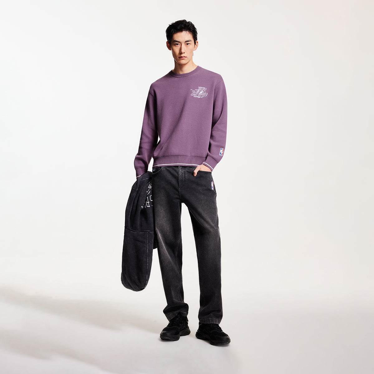 Свитер мужской Jack Jones x NBA Los Angeles Lakers - Boxette Shop