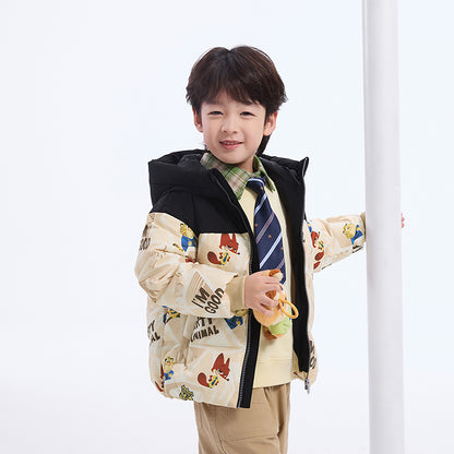 Пуховик детский Bosideng x ULTRAMAN Puffer