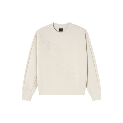 Le coq le coq sportif gold label seriyali brend logotipi naqsh dizayni qulay issiq kiyim dumaloq bo'yinli sport pullover sviteri ayollar modellari